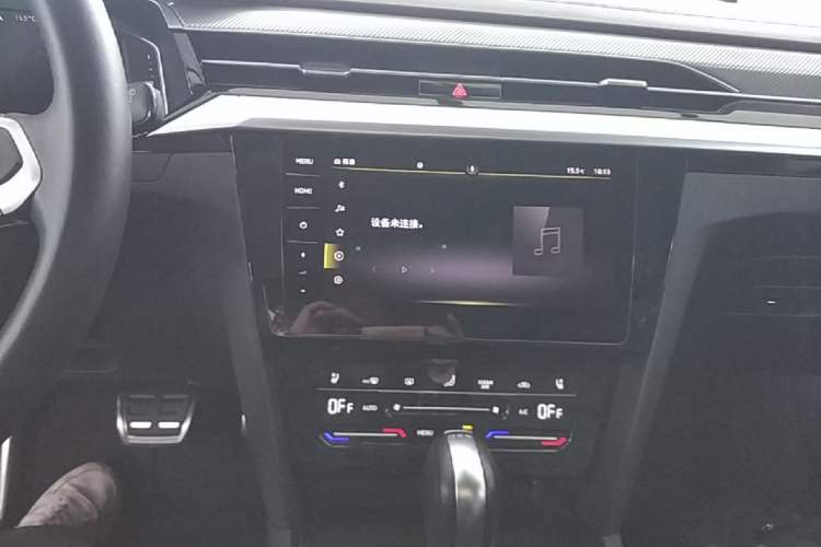 Used Volkswagen FAW-Volkswagen CC 2021 Estate Car 380TSI Vizion Edition Audio And AC Panel
