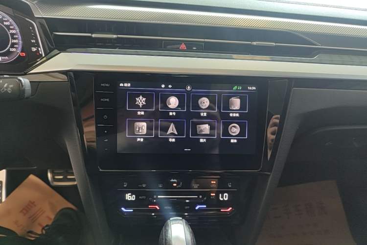 Used Volkswagen FAW-Volkswagen CC 2021 380TSI Striking Edition Audio And AC Panel