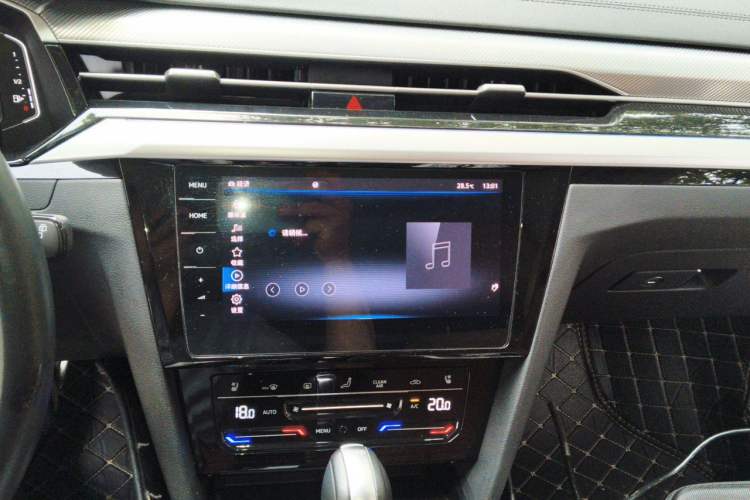 Used Volkswagen FAW-Volkswagen CC 2021 Estate Car 380TSI Vizion Edition Audio And AC Panel