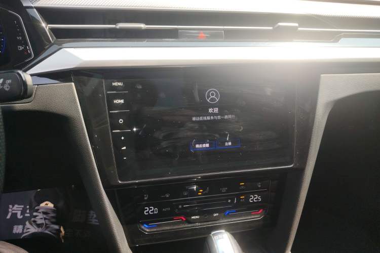 Used Volkswagen FAW-Volkswagen CC 2021 380TSI Striking Edition Audio And AC Panel