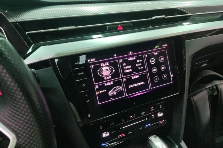 Used Volkswagen FAW-Volkswagen CC 2021 380TSI Striking Edition Audio And AC Panel