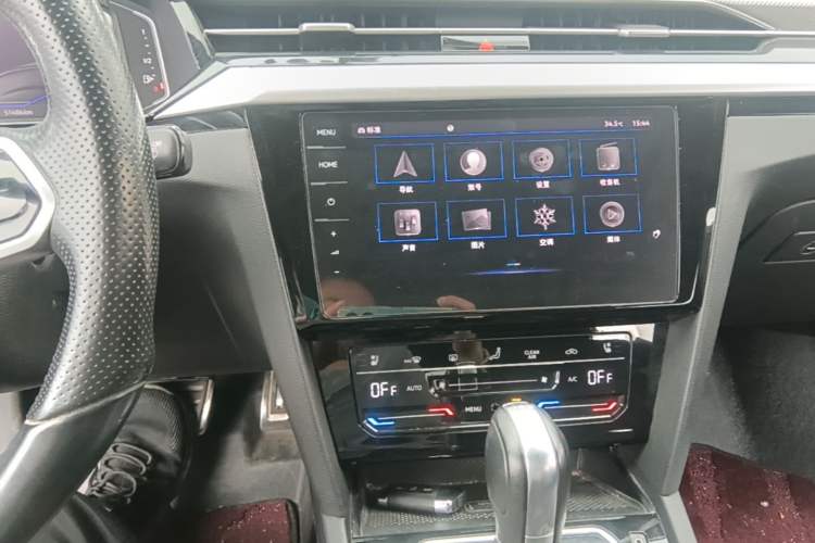 Used Volkswagen FAW-Volkswagen CC 2021 380TSI Striking Edition Audio And AC Panel