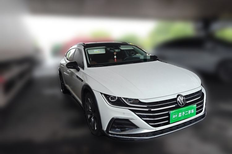 Used Volkswagen FAW-Volkswagen CC 2021 Estate Car 380TSI Vizion Edition Front Right 45 Deg