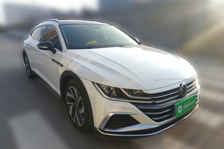 Used Volkswagen FAW-Volkswagen CC 2021 Estate Car 380TSI Vizion Edition Front Right 45 Deg