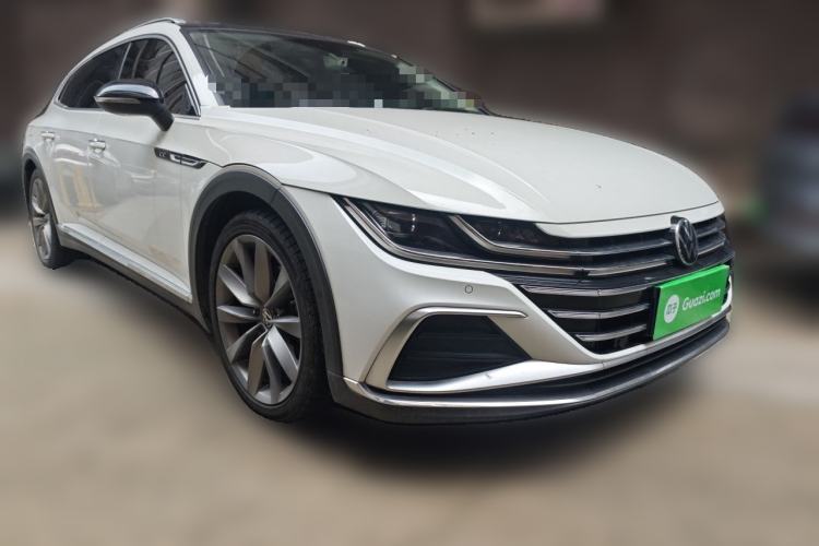 Used Volkswagen FAW-Volkswagen CC 2021 Estate Car 380TSI Vizion Edition Front Right 45 Deg