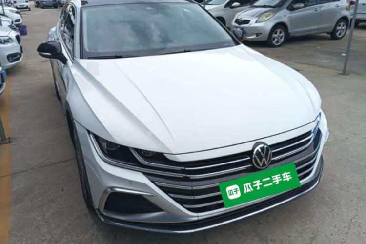 Used Volkswagen FAW-Volkswagen CC 2021 Estate Car 380TSI Vizion Edition Front Right 45 Deg