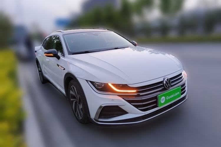 Used Volkswagen FAW-Volkswagen CC 2021 Estate Car 380TSI Vizion Edition Front Right 45 Deg