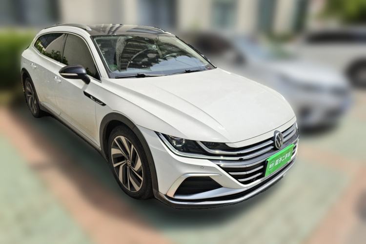 Used Volkswagen FAW-Volkswagen CC 2021 Estate Car 380TSI Vizion Edition Front Right 45 Deg