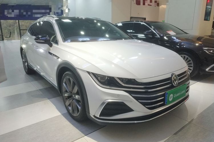 Used Volkswagen FAW-Volkswagen CC 2021 Estate Car 380TSI Vizion Edition Front Right 45 Deg