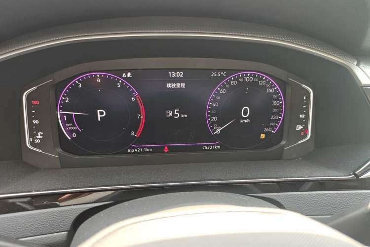 Used Volkswagen FAW-Volkswagen CC 2021 Estate Car 330TSI Hunter Vision Edition Instrument Cluster