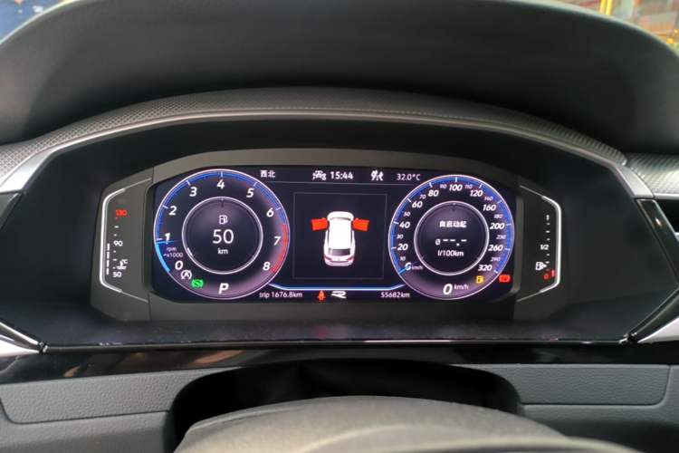 Used Volkswagen FAW-Volkswagen CC 2021 Estate Car 380TSI Vizion Edition Instrument Cluster