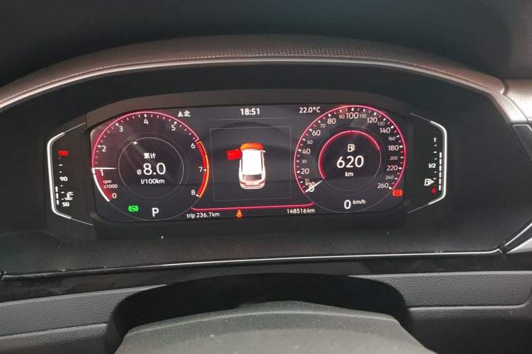 Used Volkswagen FAW-Volkswagen CC 2021 Estate Car 330TSI Hunter Vision Edition Instrument Cluster