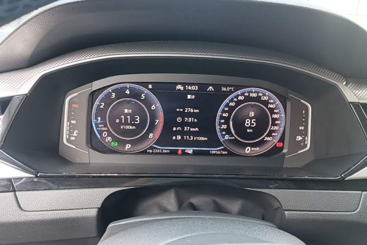 Used Volkswagen FAW-Volkswagen CC 2021 Estate Car 380TSI Vizion Edition Instrument Cluster
