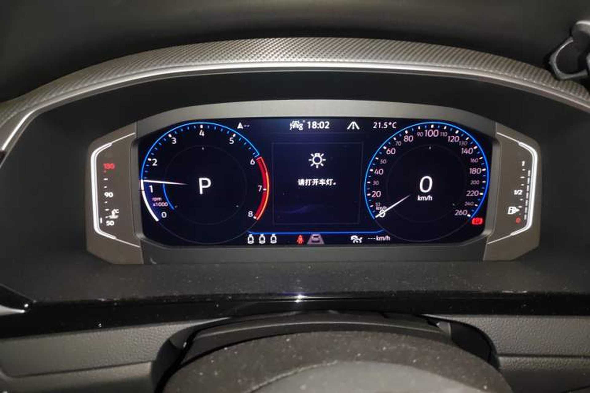 Used Volkswagen FAW-Volkswagen CC 2021 Estate Car 380TSI Vizion Edition Instrument Cluster