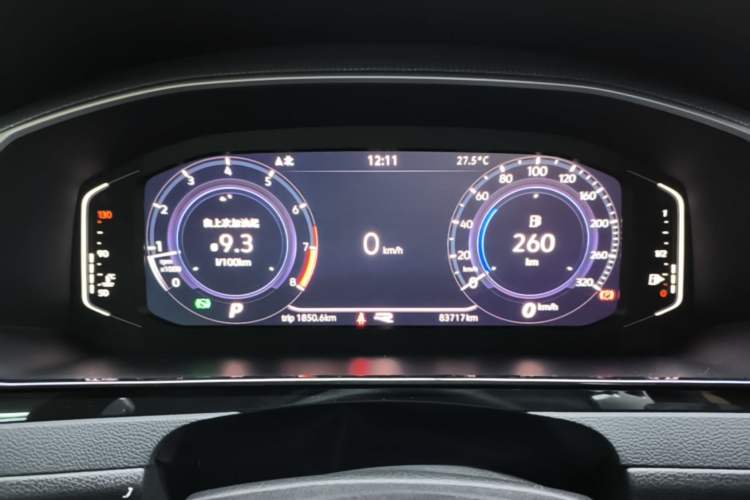 Used Volkswagen FAW-Volkswagen CC 2021 Estate Car 330TSI Hunter Vision Edition Instrument Cluster