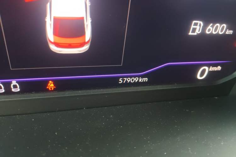 Used Volkswagen FAW-Volkswagen CC 2021 380TSI Striking Edition Odometer Close Up