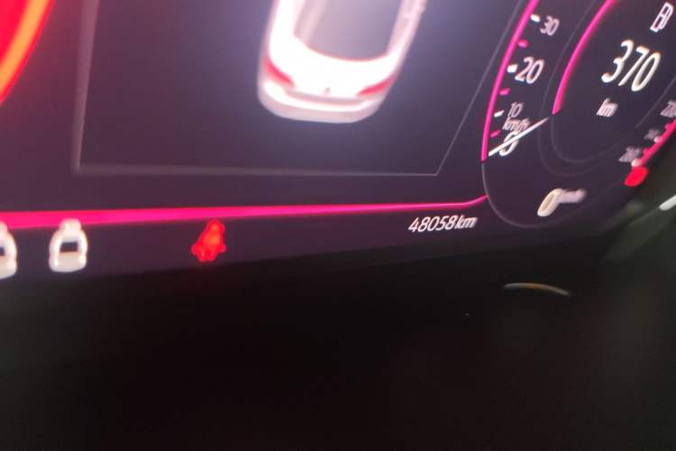 Used Volkswagen FAW-Volkswagen CC 2021 380TSI Striking Edition Odometer Close Up