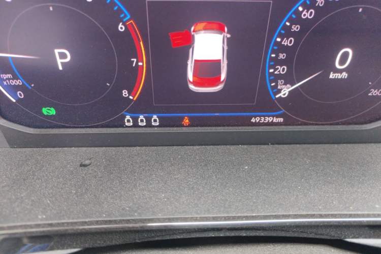 Used Volkswagen FAW-Volkswagen CC 2021 380TSI Striking Edition Odometer Close Up