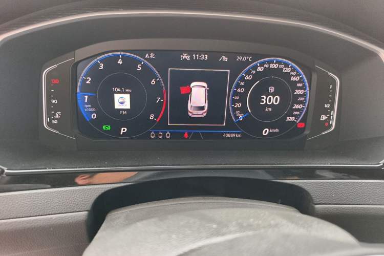 Used Volkswagen FAW-Volkswagen CC 2021 Estate Vehicle 380TSI Vizzion Edition Odometer Close Up