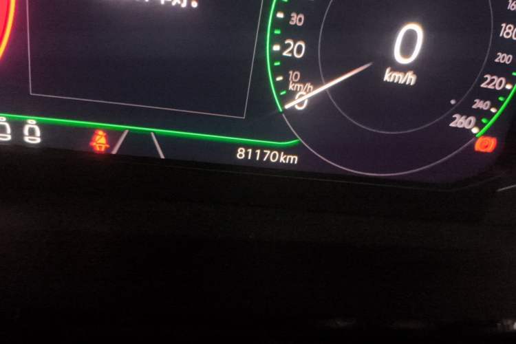 Used Volkswagen FAW-Volkswagen CC 2021 380TSI Brilliant Edition Odometer Close Up