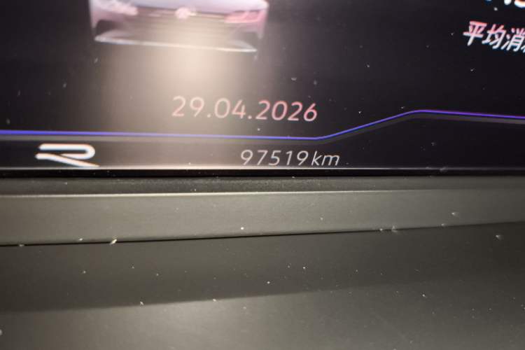 Used Volkswagen FAW-Volkswagen CC 2021 380TSI Striking Edition Odometer Close Up