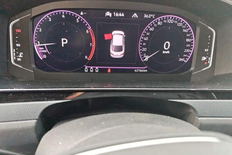 Used Volkswagen FAW-Volkswagen CC 2021 380TSI Striking Edition Odometer Close Up