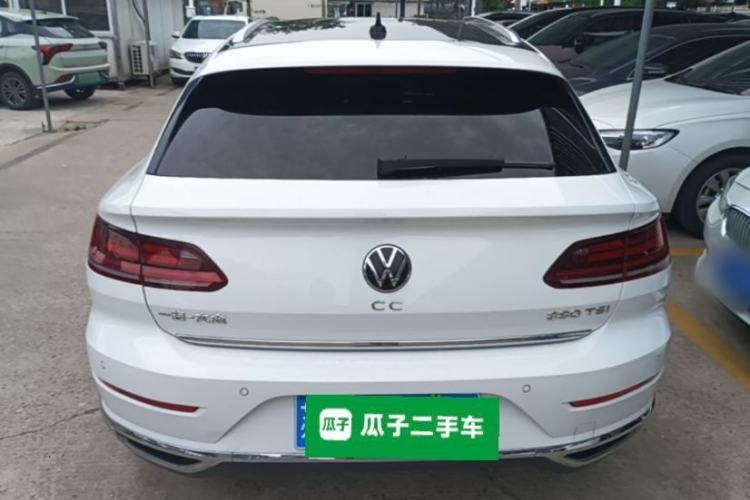 Used Volkswagen FAW-Volkswagen CC 2021 Estate Car 380TSI Vizion Edition Rear