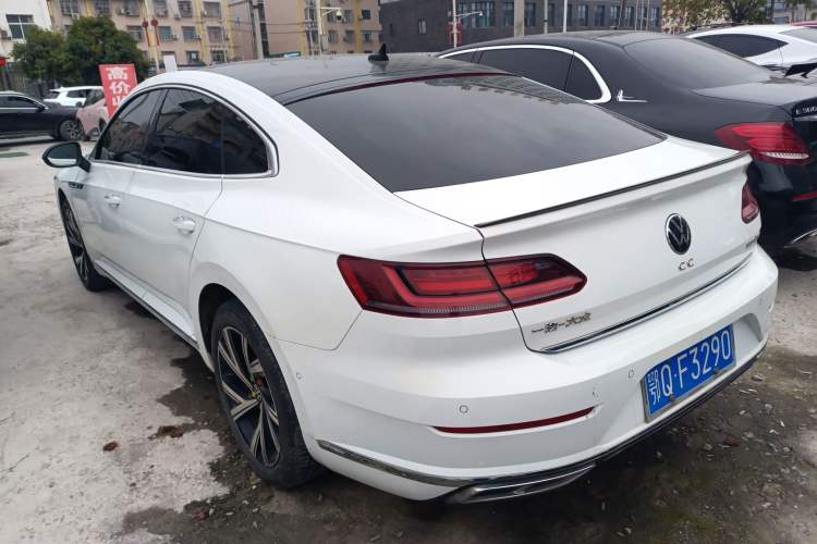 Used Volkswagen FAW-Volkswagen CC 2021 380TSI Striking Edition Rear Left 45 Deg