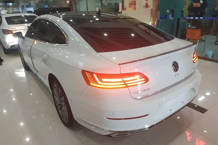 Used Volkswagen FAW-Volkswagen CC 2021 380TSI Striking Edition Rear Left 45 Deg