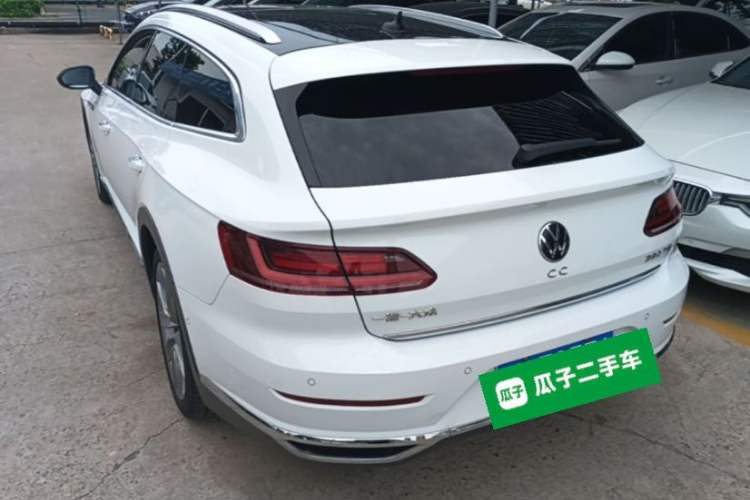Used Volkswagen FAW-Volkswagen CC 2021 Estate Car 380TSI Vizion Edition Rear Left 45 Deg