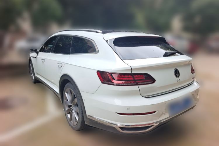 Used Volkswagen FAW-Volkswagen CC 2021 Estate Car 380TSI Vizion Edition Rear Left 45 Deg