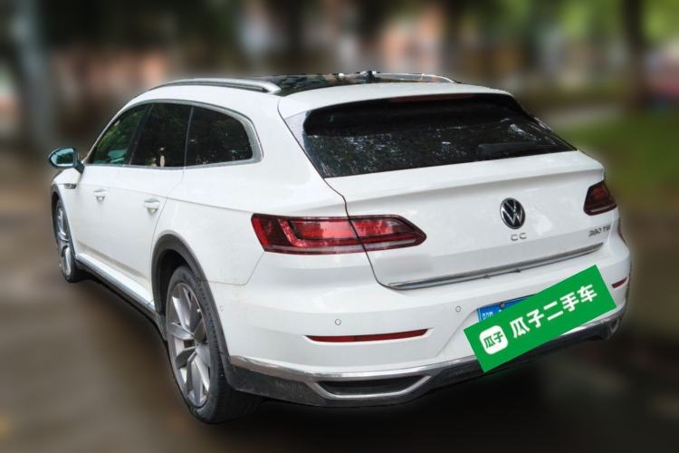 Used Volkswagen FAW-Volkswagen CC 2021 Estate Car 380TSI Vizion Edition Rear Left 45 Deg