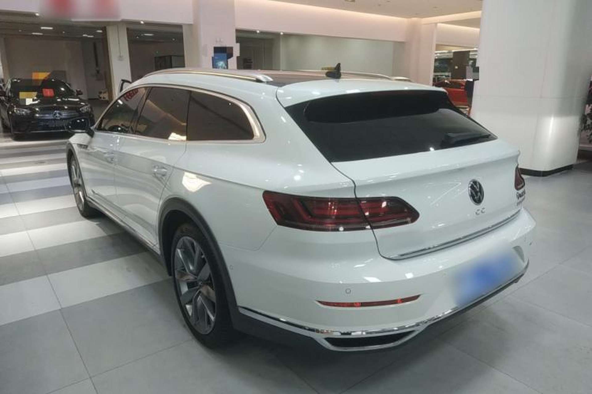 Used Volkswagen FAW-Volkswagen CC 2021 Estate Car 380TSI Vizion Edition Rear Left 45 Deg