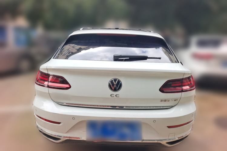 Used Volkswagen FAW-Volkswagen CC 2021 Estate Car 380TSI Vizion Edition Rear