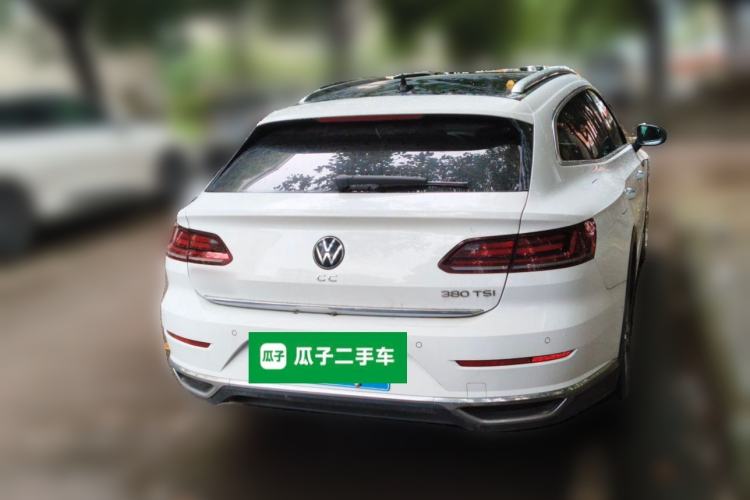 Used Volkswagen FAW-Volkswagen CC 2021 Estate Car 380TSI Vizion Edition Rear