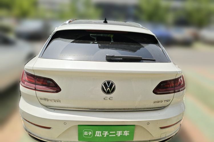 Used Volkswagen FAW-Volkswagen CC 2021 Estate Car 380TSI Vizion Edition Rear