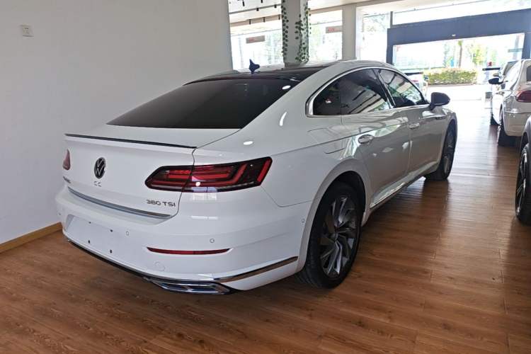 Used Volkswagen FAW-Volkswagen CC 2021 380TSI Striking Edition Rear Right 45 Deg