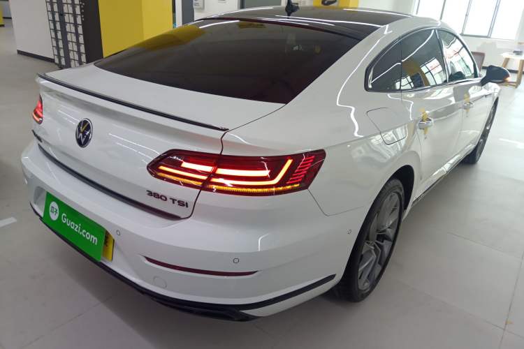 Used Volkswagen FAW-Volkswagen CC 2021 380TSI Striking Edition Rear Right 45 Deg