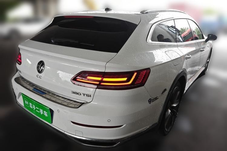 Used Volkswagen FAW-Volkswagen CC 2021 Estate Car 380TSI Vizion Edition Rear Right 45 Deg