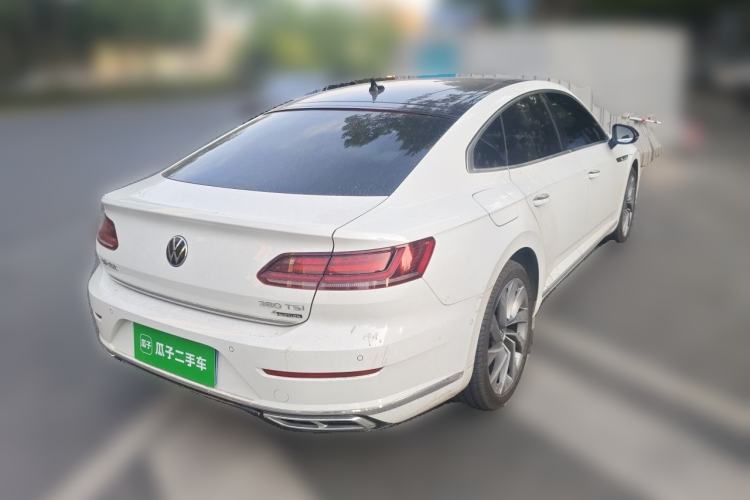 Used Volkswagen FAW-Volkswagen CC 2021 380TSI Striking Edition Rear Right 45 Deg