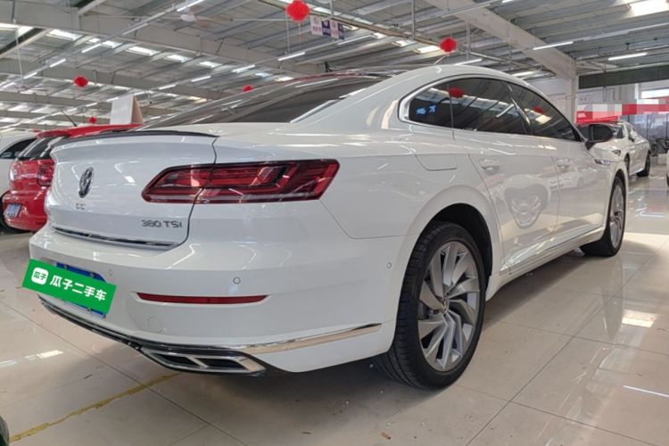 Used Volkswagen FAW-Volkswagen CC 2021 380TSI Striking Edition Rear Right 45 Deg