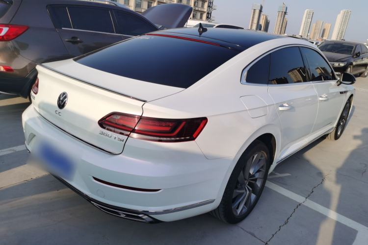 Used Volkswagen FAW-Volkswagen CC 2021 380TSI Striking Edition Rear Right 45 Deg