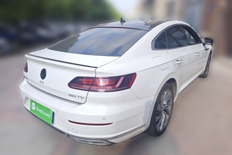 Used Volkswagen FAW-Volkswagen CC 2021 380TSI Striking Edition 30th Anniversary Model Rear Right 45 Deg