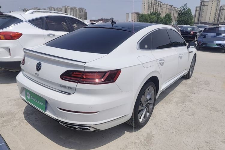 Used Volkswagen FAW-Volkswagen CC 2021 380TSI Striking Edition Rear Right 45 Deg