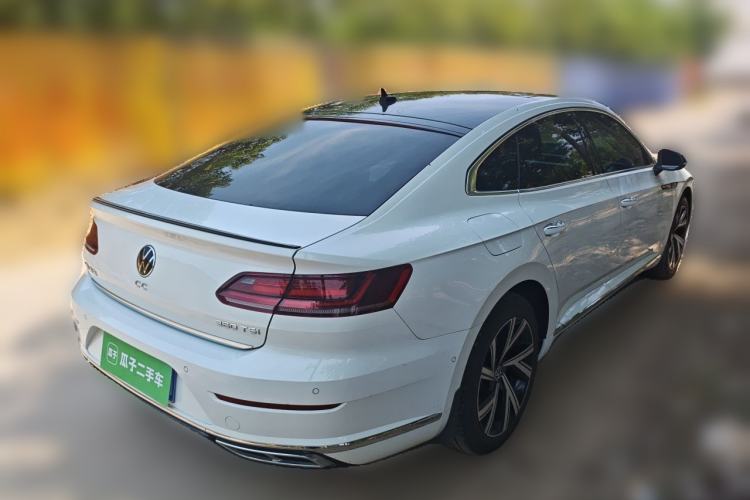 Used Volkswagen FAW-Volkswagen CC 2021 380TSI Striking Edition Rear Right 45 Deg