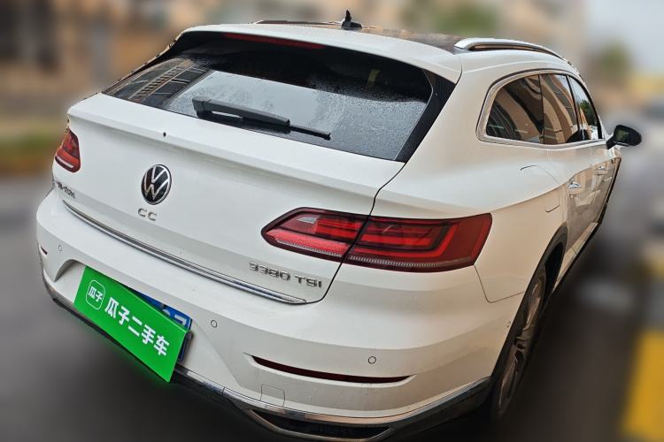 Used Volkswagen FAW-Volkswagen CC 2021 Estate Car 380TSI Vizion Edition Rear Right 45 Deg