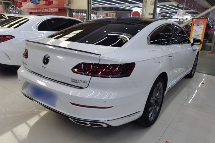 Used Volkswagen FAW-Volkswagen CC 2021 380TSI Striking Edition Rear Right 45 Deg