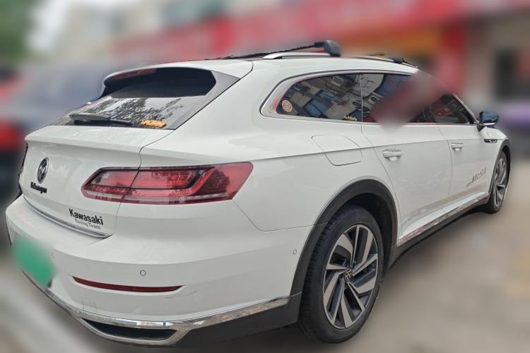 Used Volkswagen FAW-Volkswagen CC 2021 Estate Car 380TSI Vizion Edition Rear Right 45 Deg