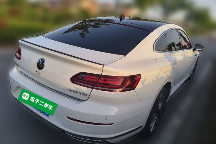 Used Volkswagen FAW-Volkswagen CC 2021 380TSI Striking Edition Rear Right 45 Deg
