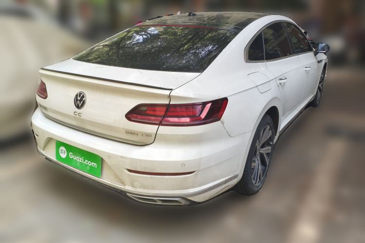 Used Volkswagen FAW-Volkswagen CC 2021 380TSI Striking Edition 30th Anniversary Model Rear Right 45 Deg